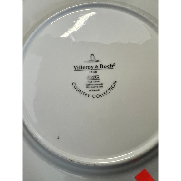 Flora Dinner Plates (2) by Villeroy & Boch - Picture 2 of 2